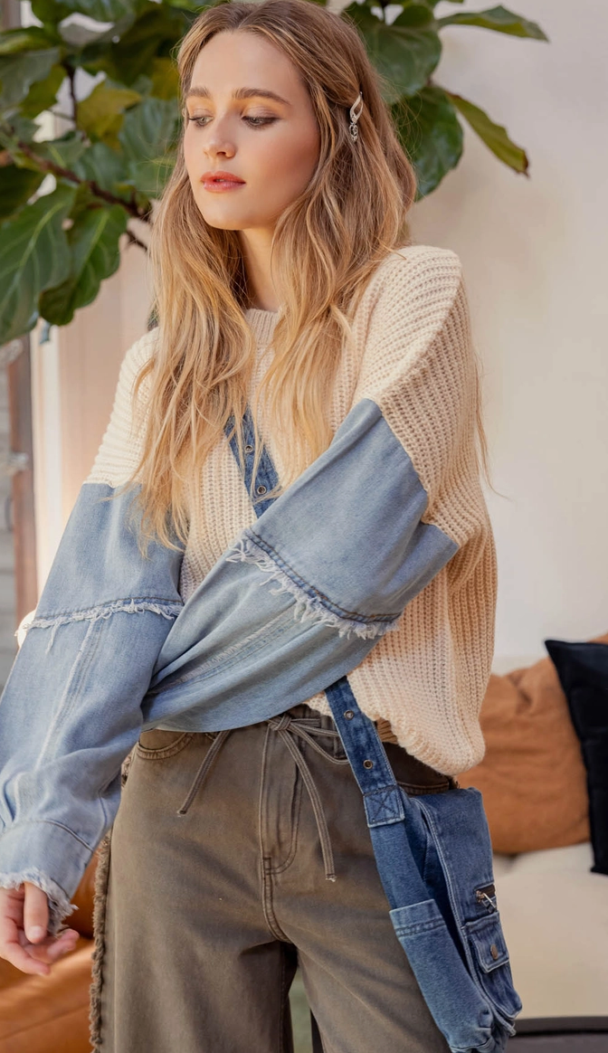 Denim Knit